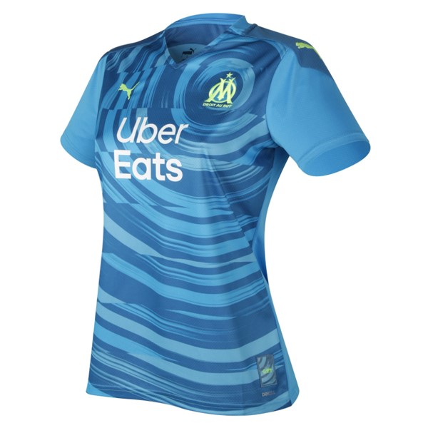 Trikot Marseille Ausweich Damen 2020-21 Blau